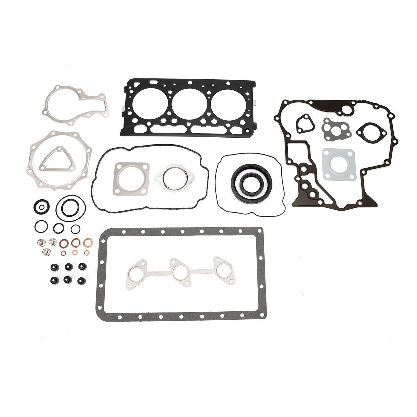 Complete Engine Cylinder Head with Valve Spring & Gasket Kit for Kubota D902 RTV900