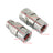 1/2  NPT Pair Hydraulic Flat Face Quick Coupler Skid Steer Fits Bobcat ISO 1602