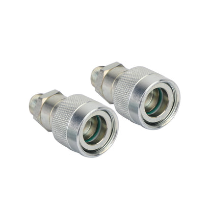 000 PSI High Pressure Hydraulic Quick Coupler Couplings Set 1Set NPT 3/8 10 US