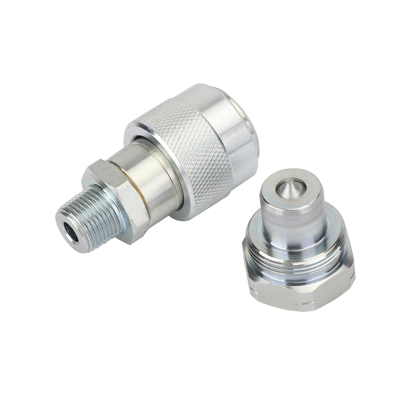 000 PSI High Pressure Hydraulic Quick Coupler Couplings Set 1Set NPT 3/8 10 US