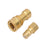 1 Sets 1/4 NPT ISO 7241-B Quick Disconnect Hydraulic Couplings/Couplers Brass E