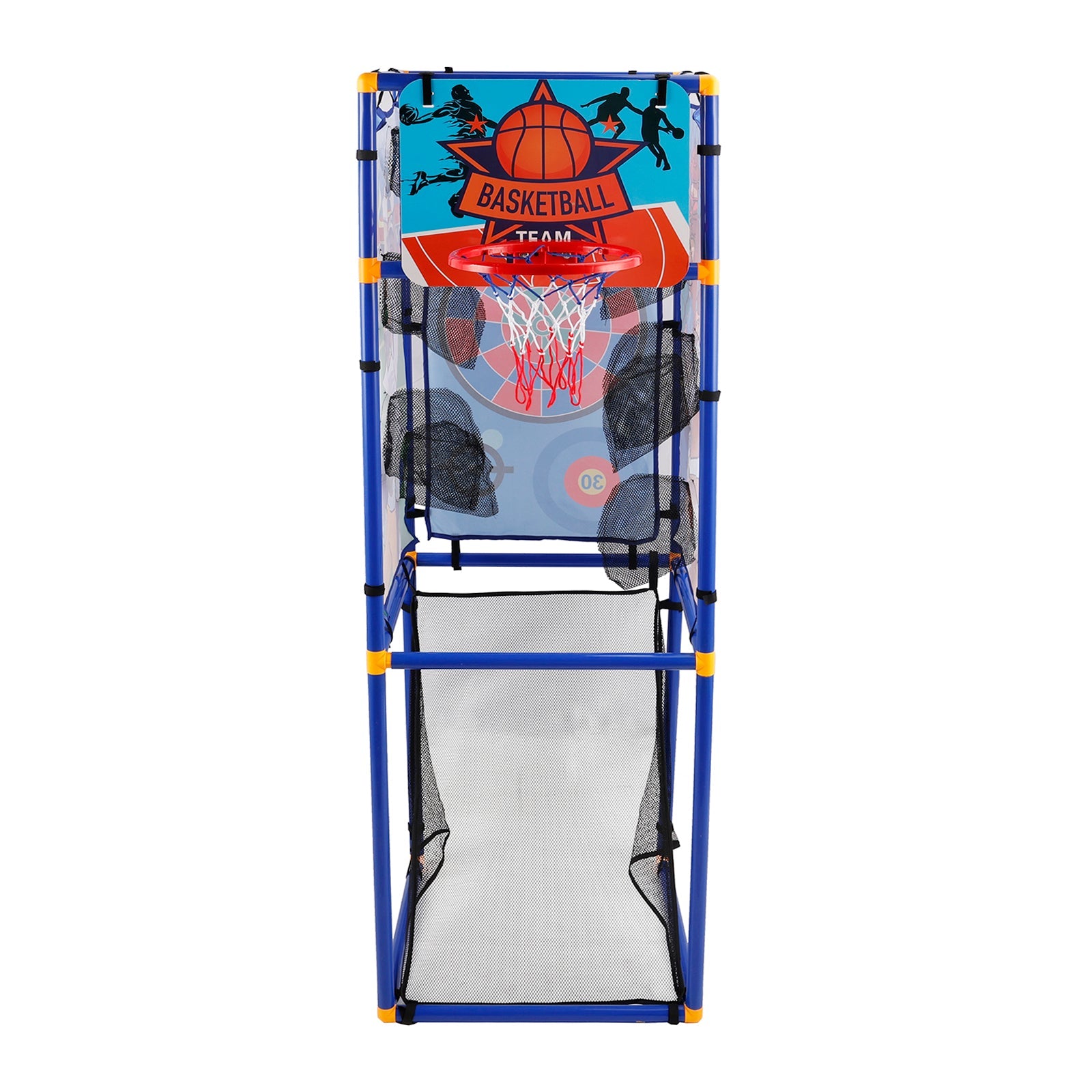 5In1 Multi Toss Game Set Play Football,Baseball,Basketball,Rugby And Fly Ball