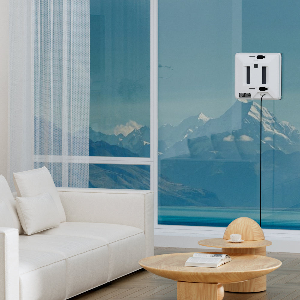 Smart Window Cleaning Robot with Auto Route Planning - for Home Window Glass Wiping
