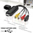 VHS to Digital Converter, USB 2.0 Video Capture Card to Convert VCR, Hi8 Tapes to DVD for PC/Windows 10