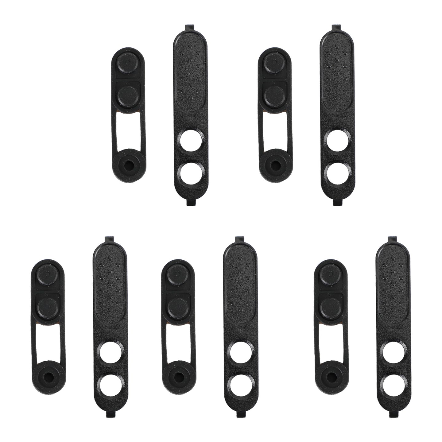 5Pcs PTT Walkie Talkie Launch Button Plastic Frame For XIR P3688 DEP450 DP1400