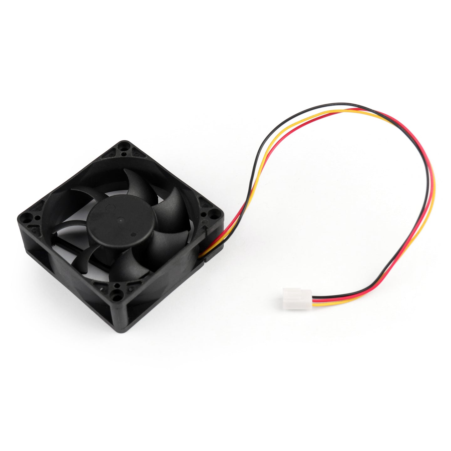 4Pcs DC Brushless Cooling PC Computer Fan 12V 7025B 70x70x25mm 0.2A 3 Pin Wire