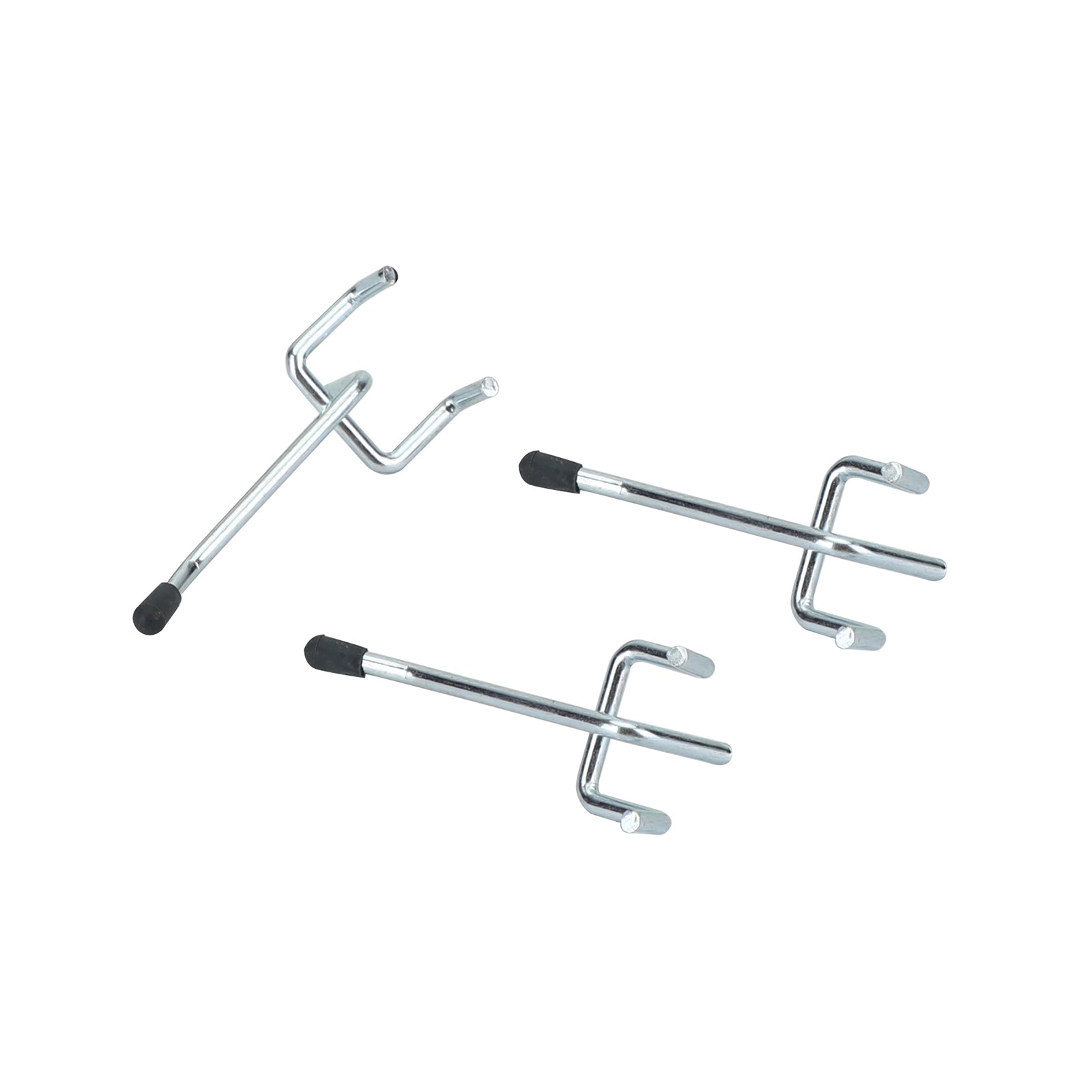 50Pcs Peg Hooks 2 Inch Pegboard Hooks Safety Black Tip Peg Board Hooks