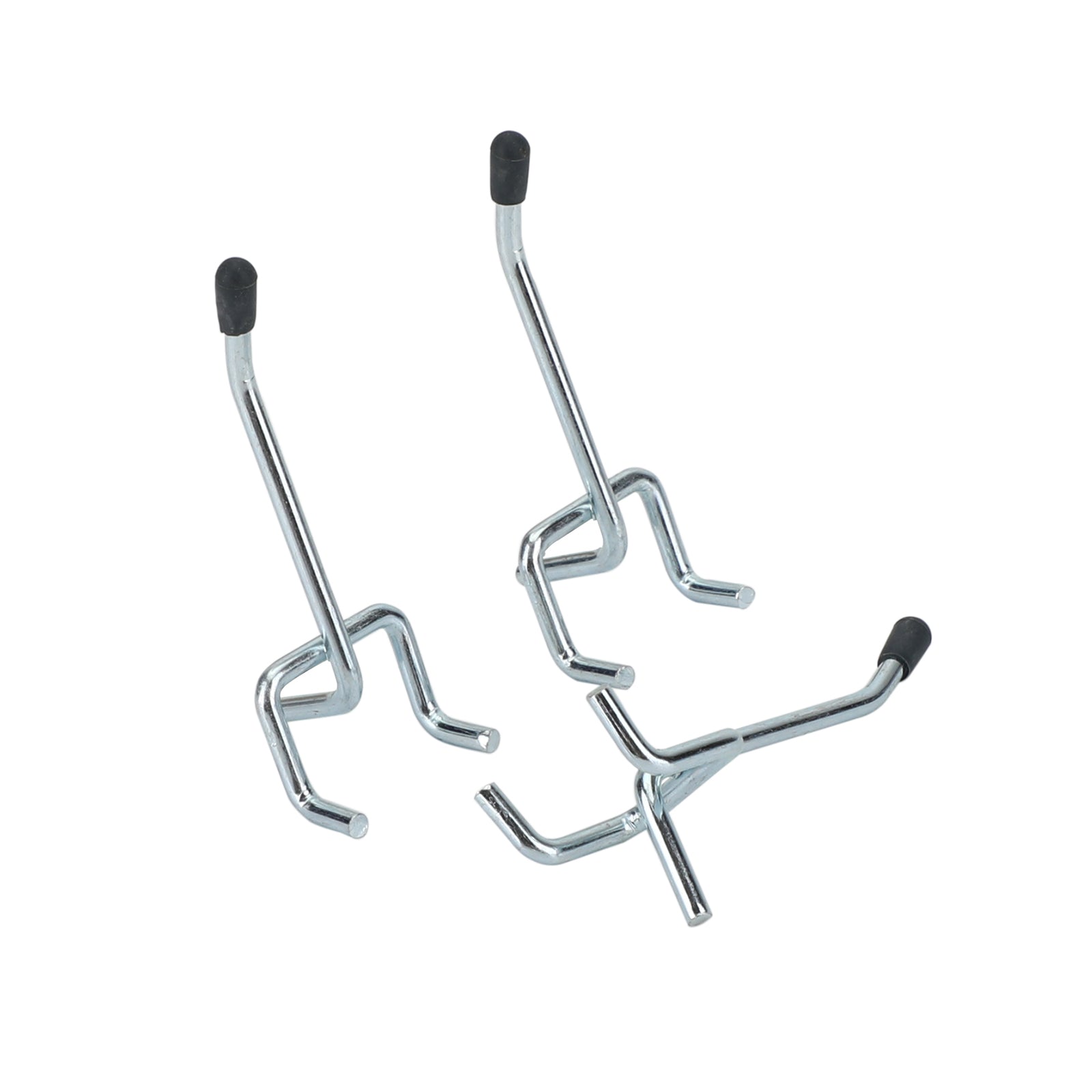 50Pcs Peg Hooks 2 Inch Pegboard Hooks Safety Black Tip Peg Board Hooks