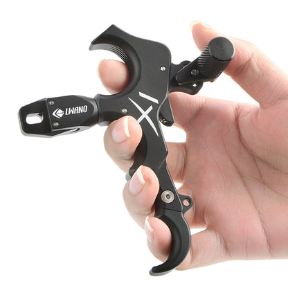 Compound Bow Release 3/4 Finger Thumb Trigger Caliper Grip