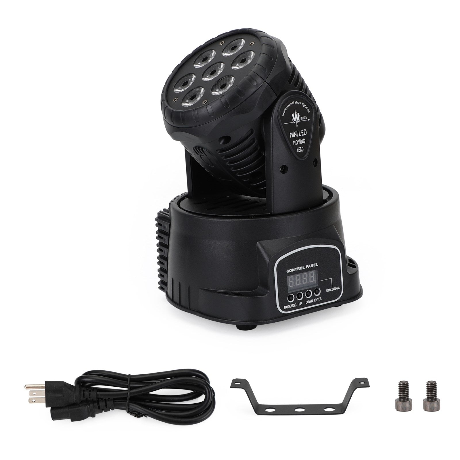 70W RGBW LED Moving Head Stage Light – 7x10W, DMX for DJ, Disco, Party & Stage