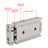 SMC CXSM10-30 Air Cylinder Pneumatic Dual Rod Cylinder Double Acting