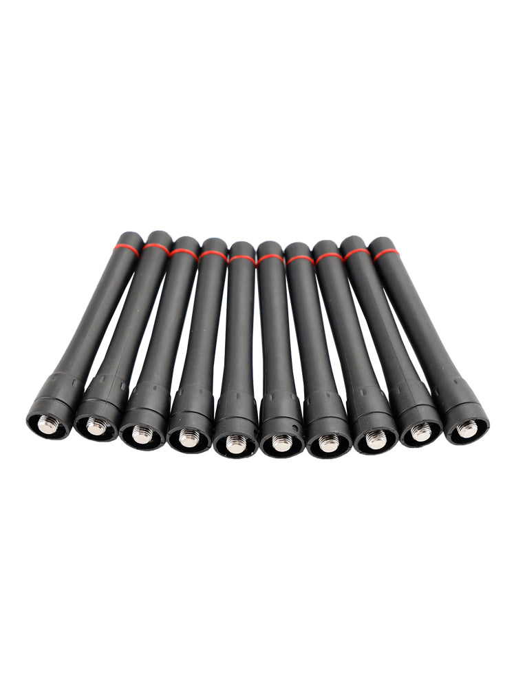 10x 450-570MHz UHF Car Radio Short Antenna for ICOM F3001 IC-F3000 F3002 F3003
