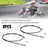 2Pcs Shifter Cable 2-11082 For Chuck Wagon Trail Wagon Land Master LM400 LM650