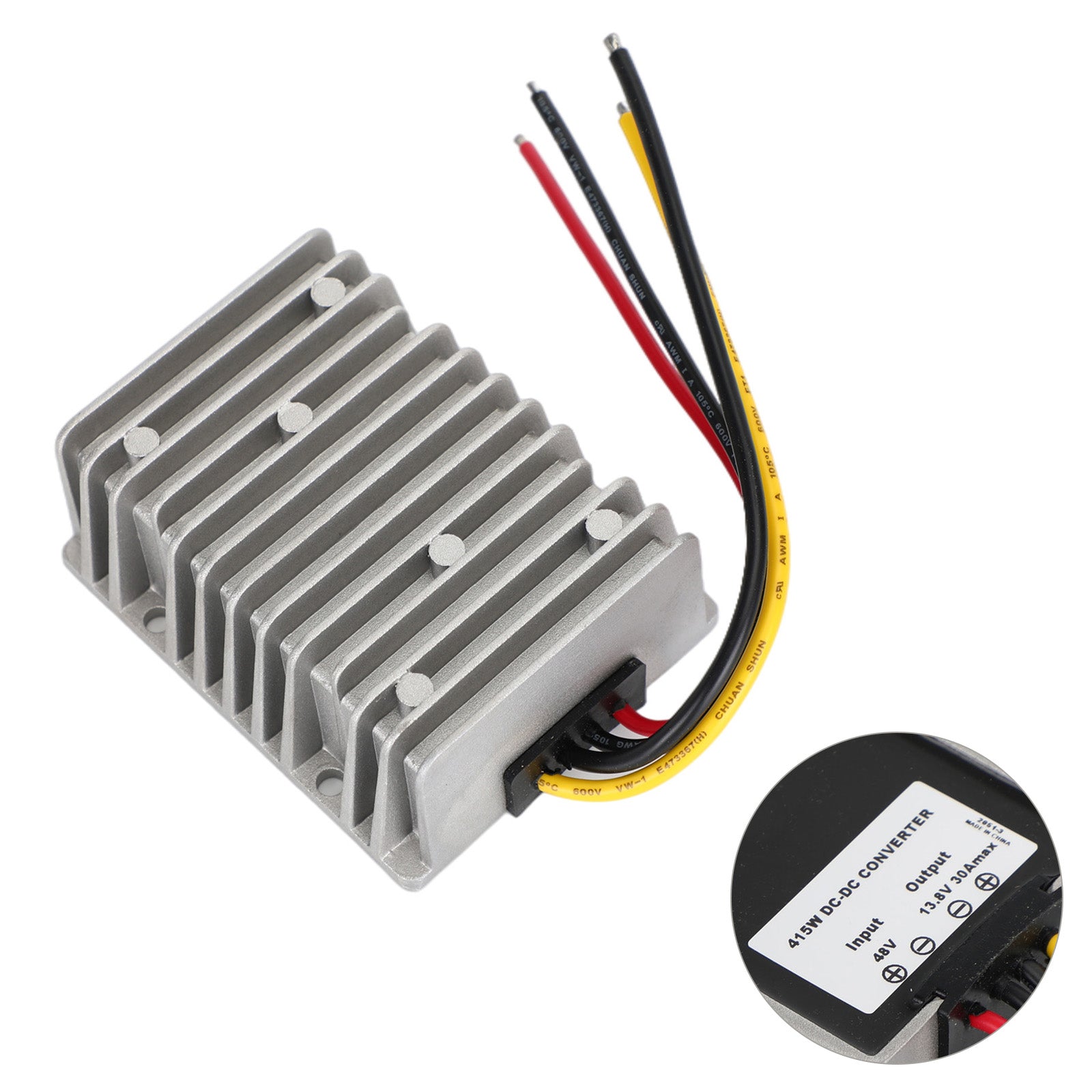 48V 30A Step Down to 13.8V DC DC Converter Voltage Reducer Regulator 414W UE