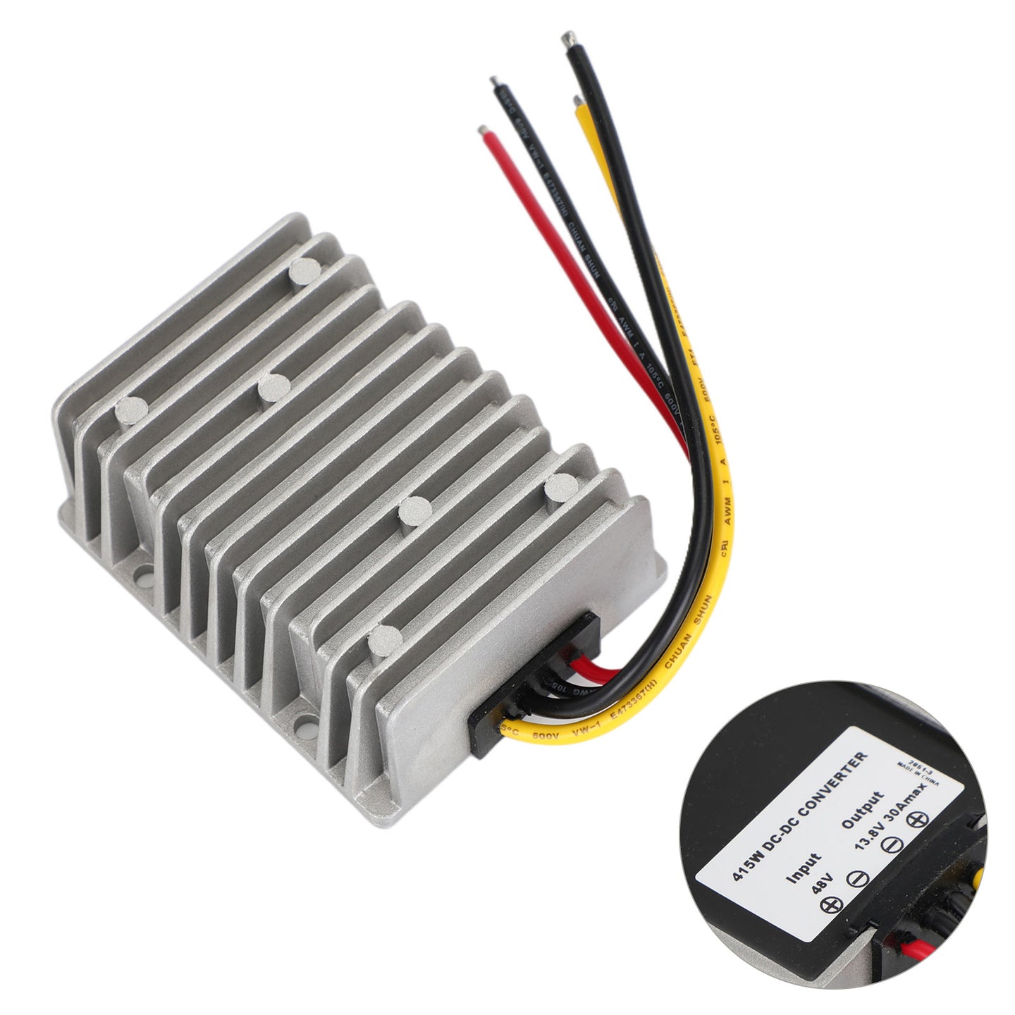 48V 30A Step Down to 13.8V DC DC Converter Voltage Reducer Regulator 414W UE