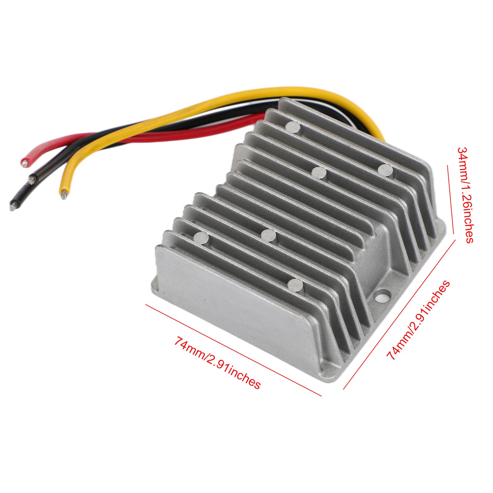 Waterproof DC-DC Step Down Converter – 36V/48V to 24V 20A 480W Power Supply Regulator