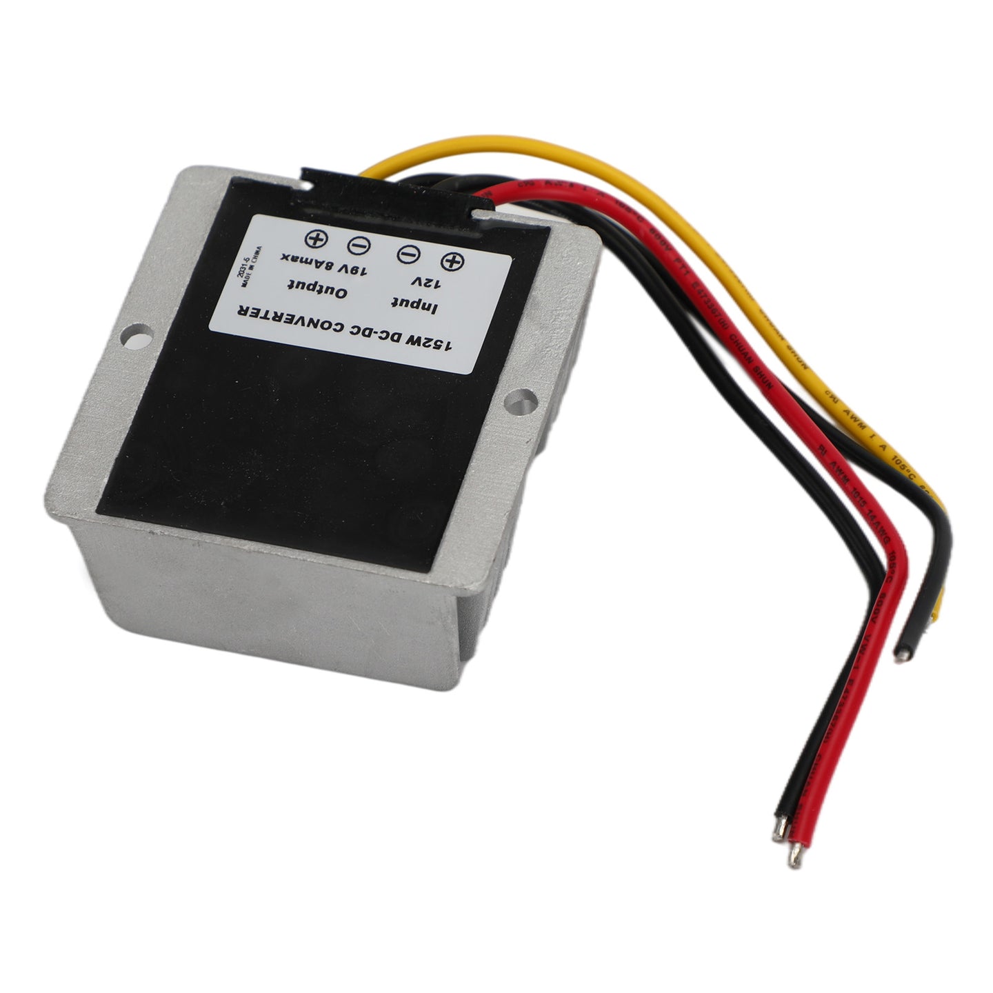 8A Waterproof DC/DC Converter Power Supply Regulator Module 12V Step Up To 19V