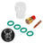 7pcs TIG Welding Torch Stubby Gas Lens Pyrex Glass Cup Kit For WP-9/20/25
