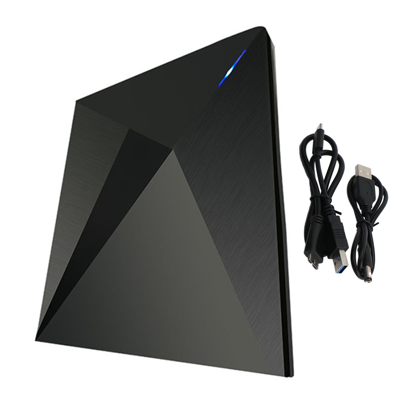 Ultra-Thin Dvd Rw Cd External Optical Drive Portable Type-C Usb Laptop Pc Blk