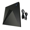 Ultra-Thin Dvd Rw Cd External Optical Drive Portable Type-C Usb Laptop Pc Blk