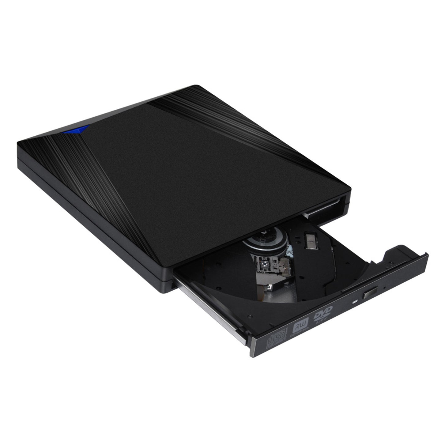 External Cd Dvd Drive Player Recorder Type-C/Usb3.0 Drive Burner Blk Pc
