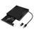External Cd Dvd Drive Player Recorder Type-C/Usb3.0 Drive Burner Blk Pc