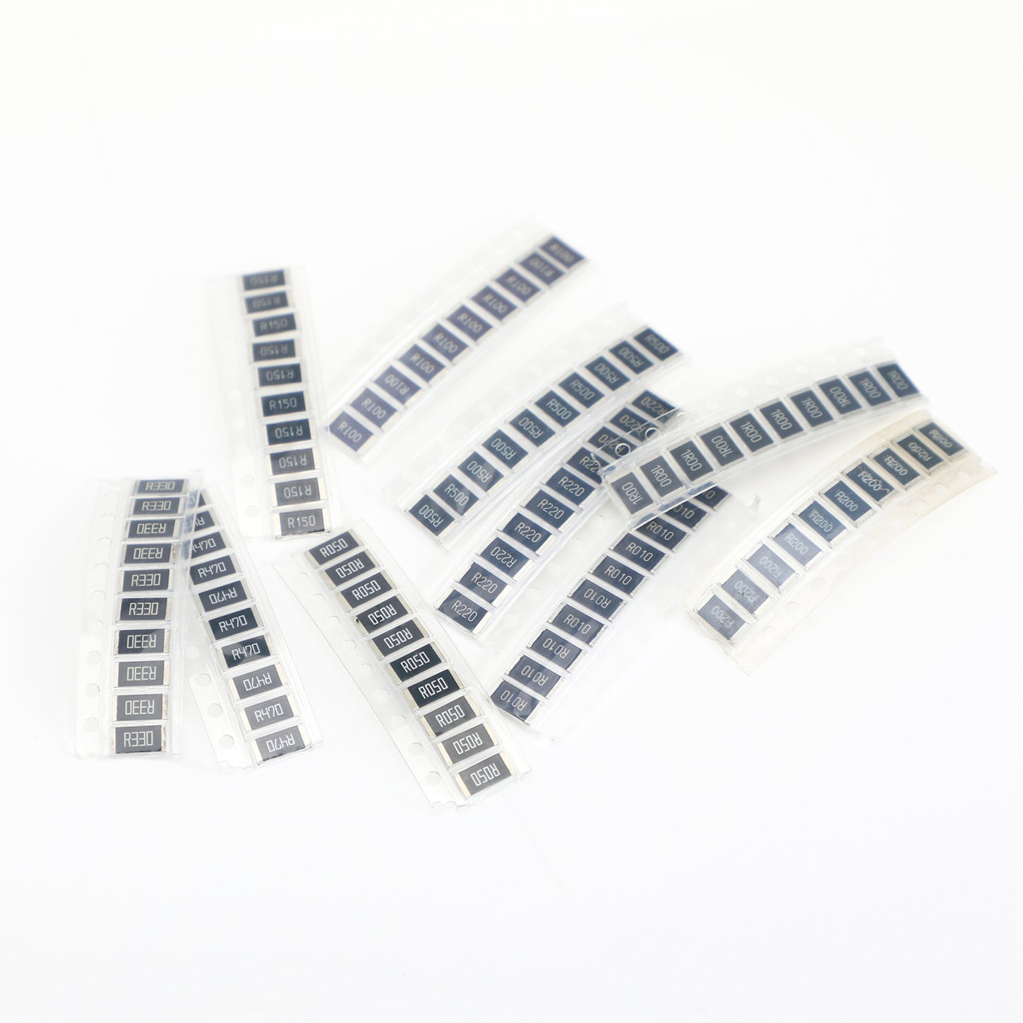 100pcs 2512 1% SMD Chip Resistors 1W SMT Resistance 0.01Ω TO 1Ω UE