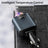 120W Super Fast Car Charger with Retractable Cable Smart Air Freshener Charger