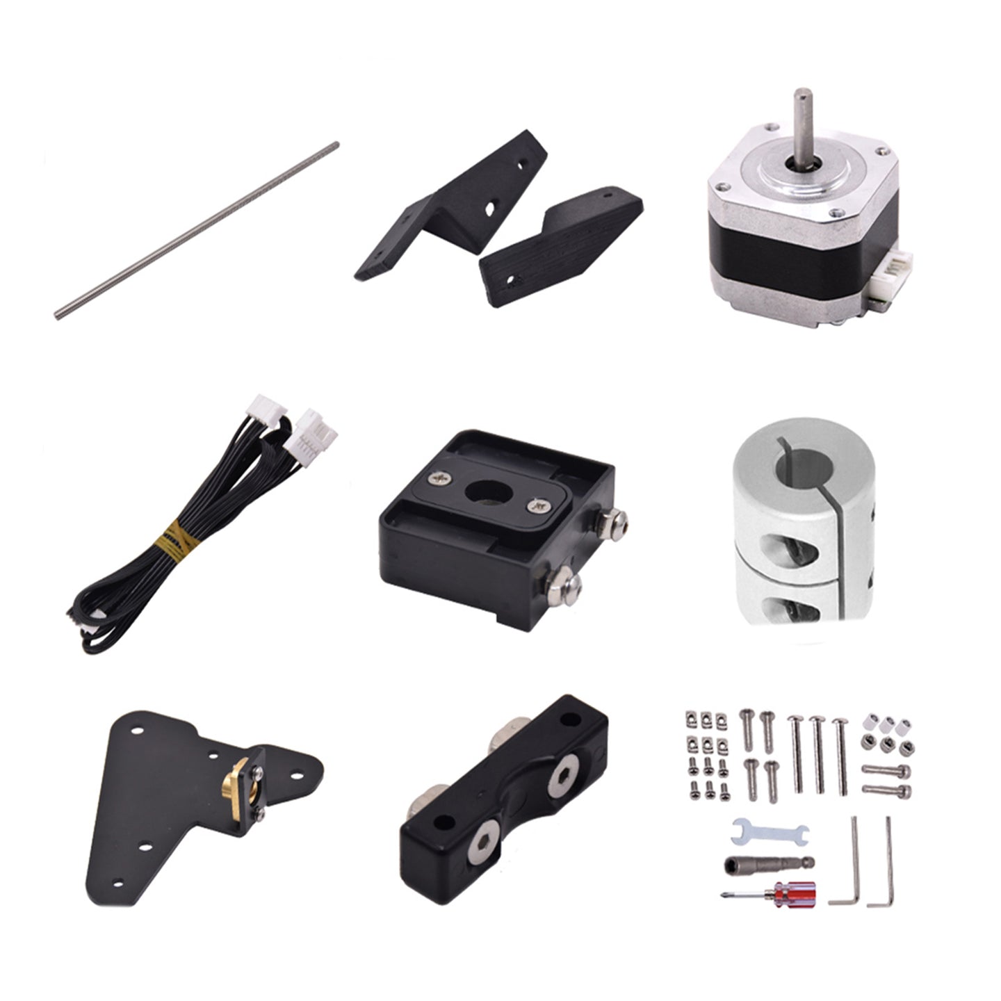 Dual Z Axis Lead Screw Upgrade Kit for Ender V2 3/3S/3pro 3D Printer Accessories