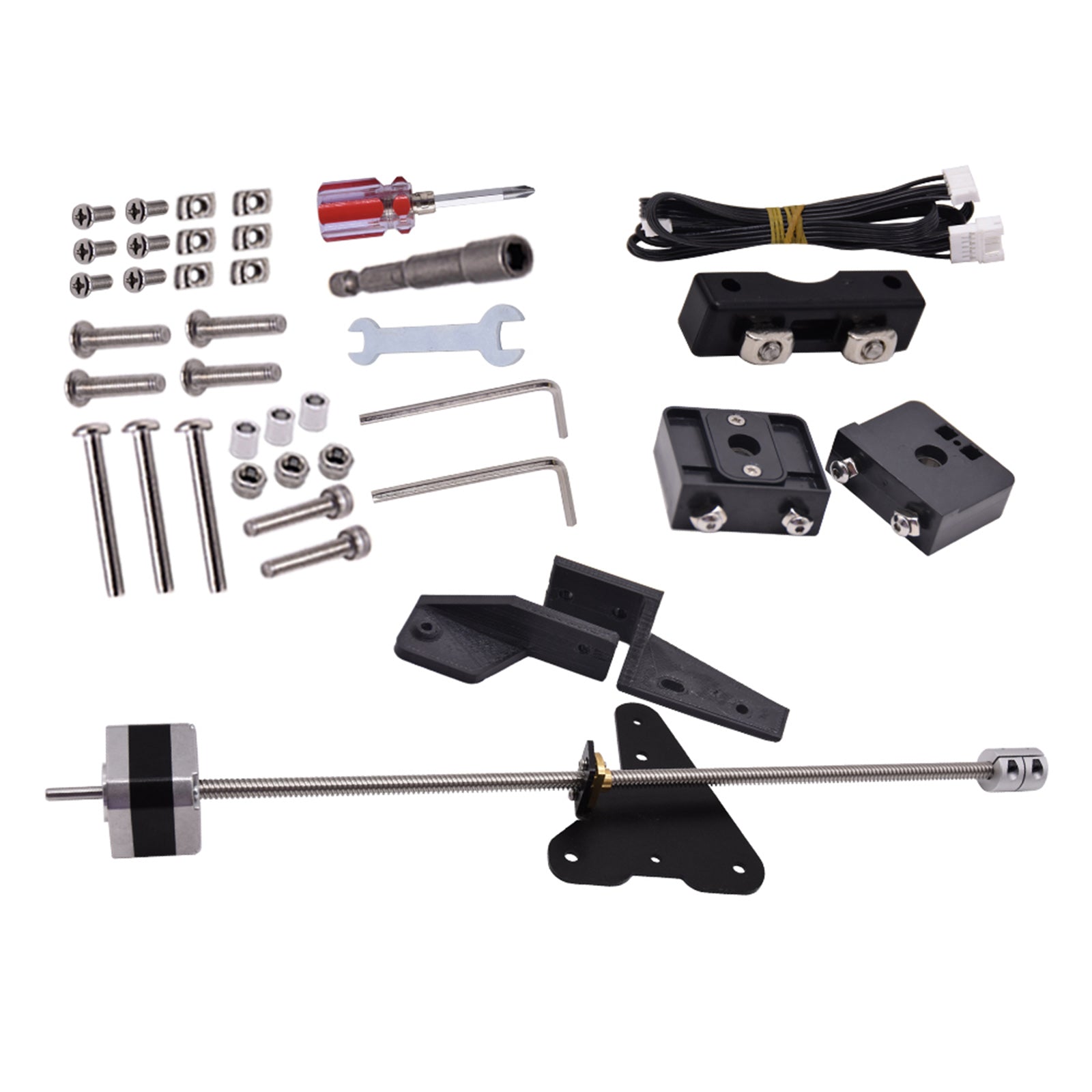 Dual Z Axis Lead Screw Upgrade Kit for Ender V2 3/3S/3pro 3D Printer Accessories
