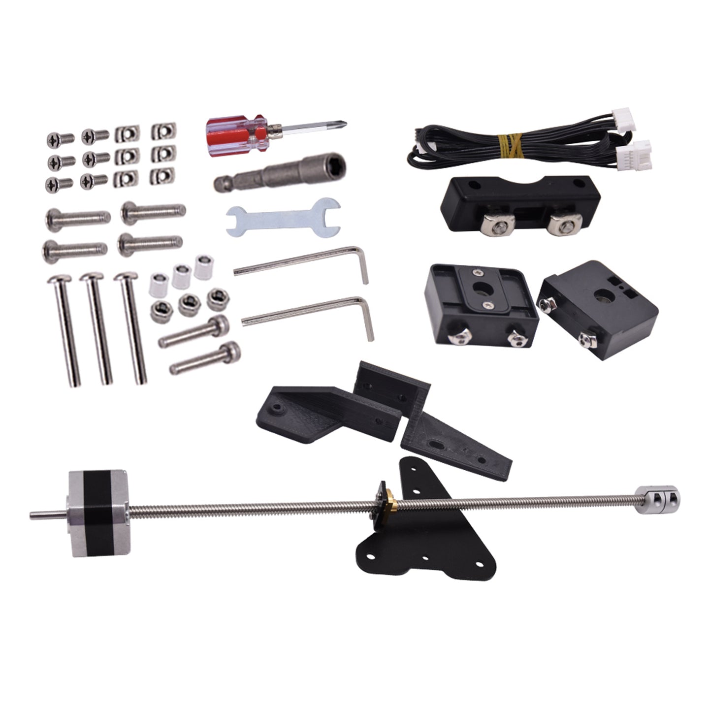 Dual Z Axis Lead Screw Upgrade Kit for Ender V2 3/3S/3pro 3D Printer Accessories