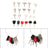 21 Heavy Construction Equipment Ignition Key Set For JD CAT KOMATSU JCB
