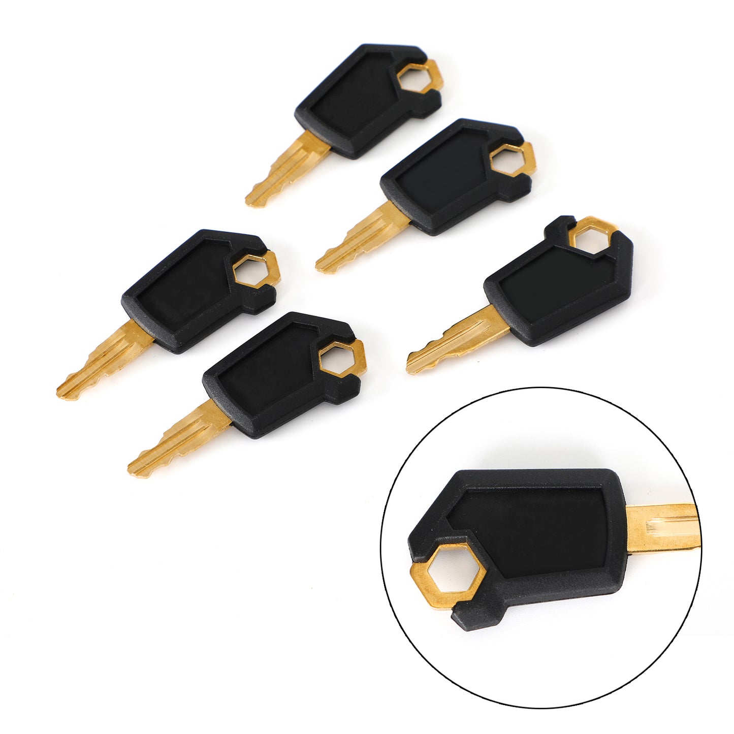 5 Master Keys For Caterpillar Heavy Equipment Ignition Key 5P8500