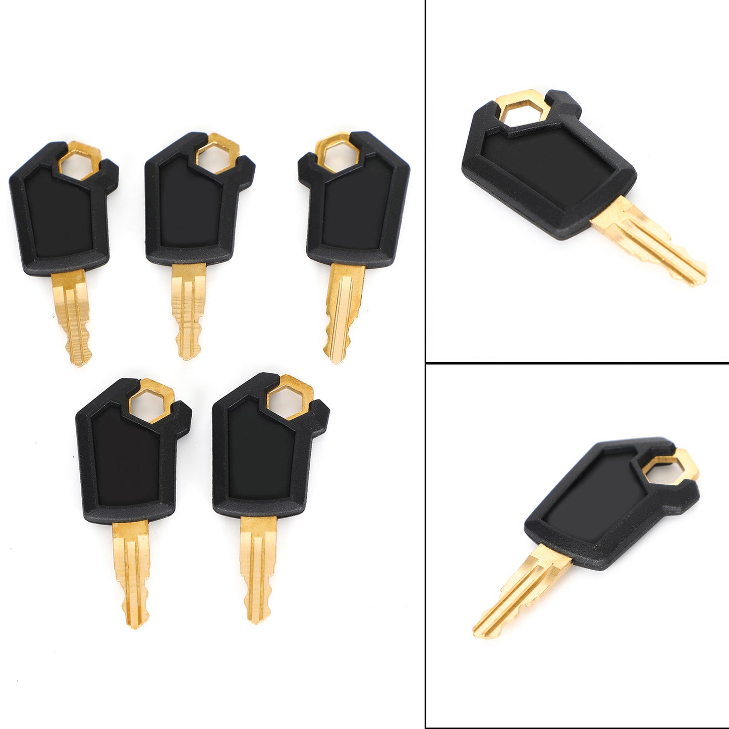 5 Master Keys For Caterpillar Heavy Equipment Ignition Key 5P8500
