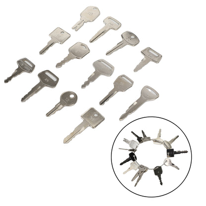 13 Pcs Forklift Heavy Equipment Construction Ignition Key Set UE