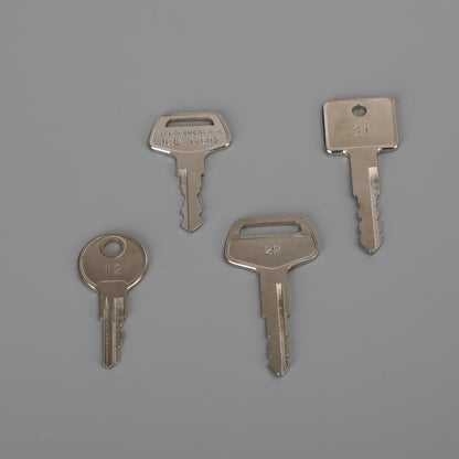 13 Pcs Forklift Heavy Equipment Construction Ignition Key Set UE
