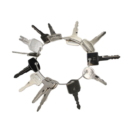 13 Pcs Forklift Heavy Equipment Construction Ignition Key Set UE
