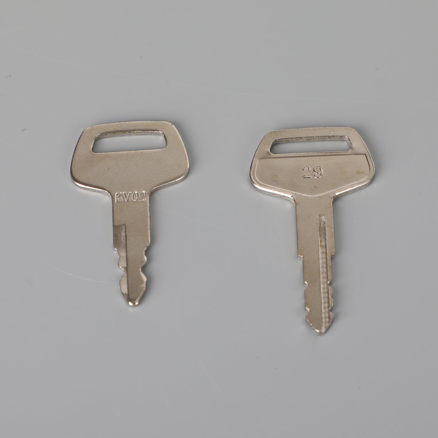 (5) Master Keys For Caterpillar John Deere Kato Komatsu Heavy Equipment US