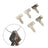 5Pcs For Yanmar Takeuchi Keys Heavy Equipment Tractor Keys UE