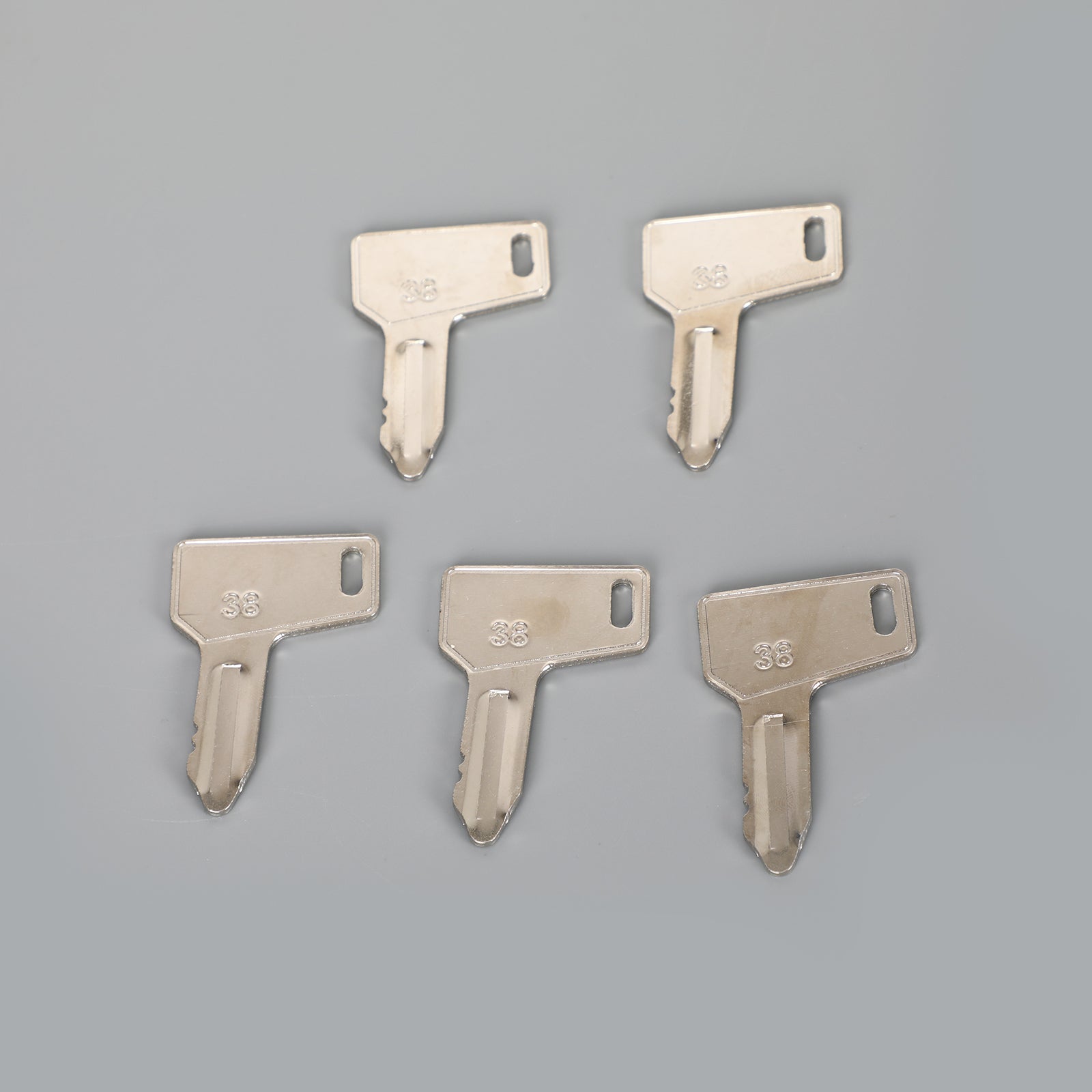 5Pcs For Yanmar Takeuchi Keys Heavy Equipment Tractor Keys UE