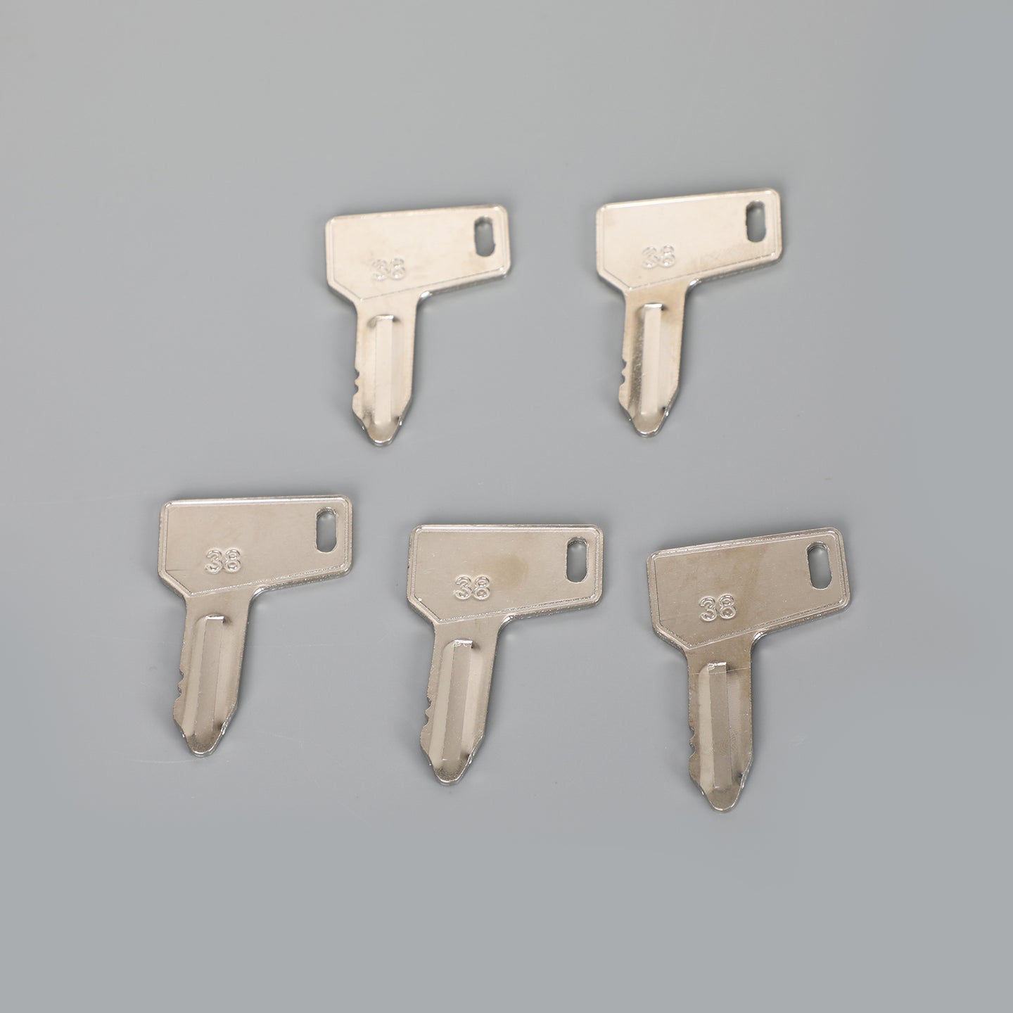 5Pcs For Yanmar Takeuchi Keys Heavy Equipment Tractor Keys UE