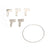 5Pcs For Yanmar Takeuchi Keys Heavy Equipment Tractor Keys UE