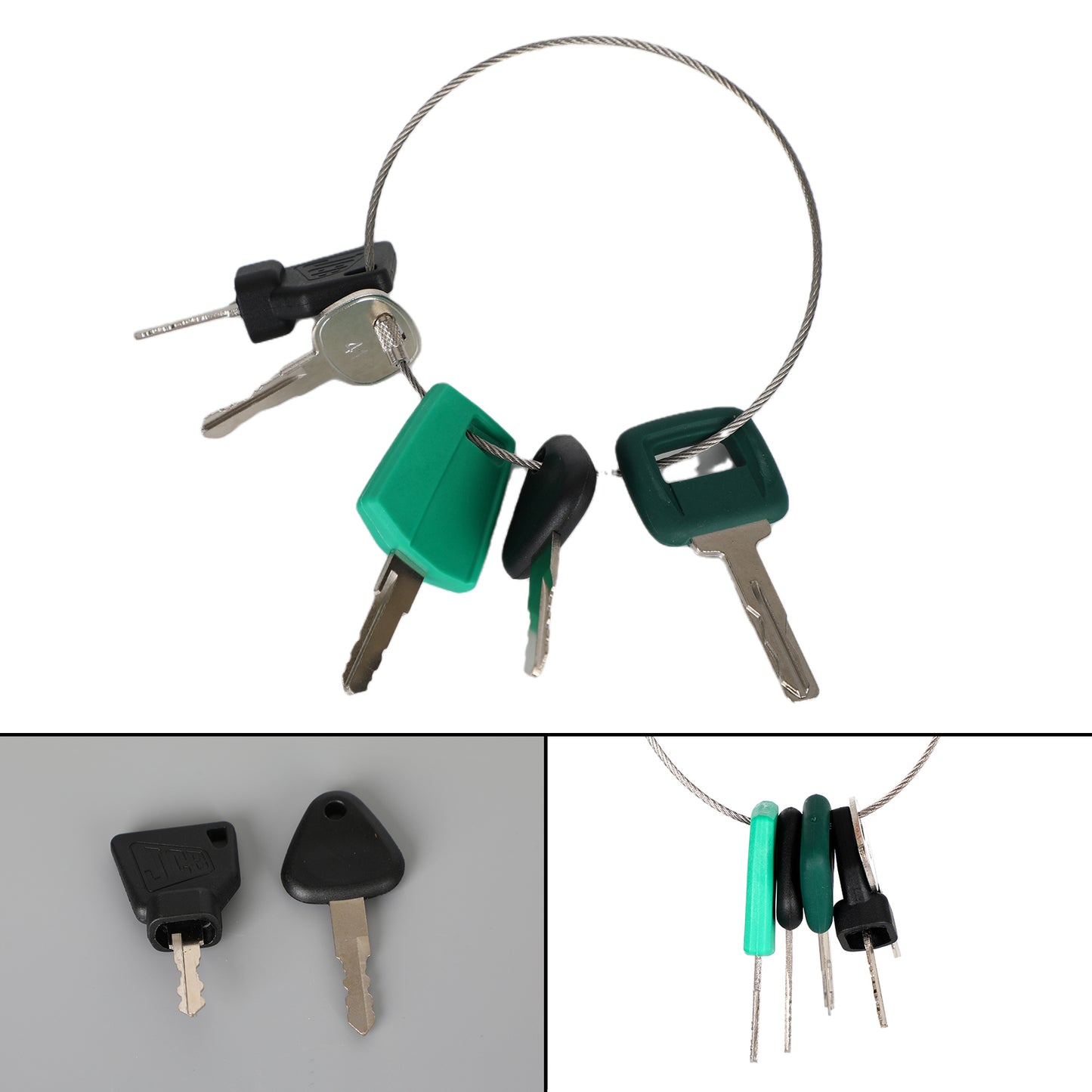 5Pcs For Volvo Heavy Equipment Ignition Keys W Laser Cut Key UE