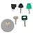 5Pcs For Volvo Heavy Equipment Ignition Keys W Laser Cut Key UE