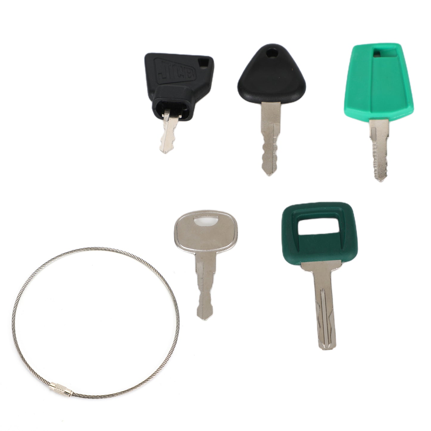 5Pcs For Volvo Heavy Equipment Ignition Keys W Laser Cut Key UE