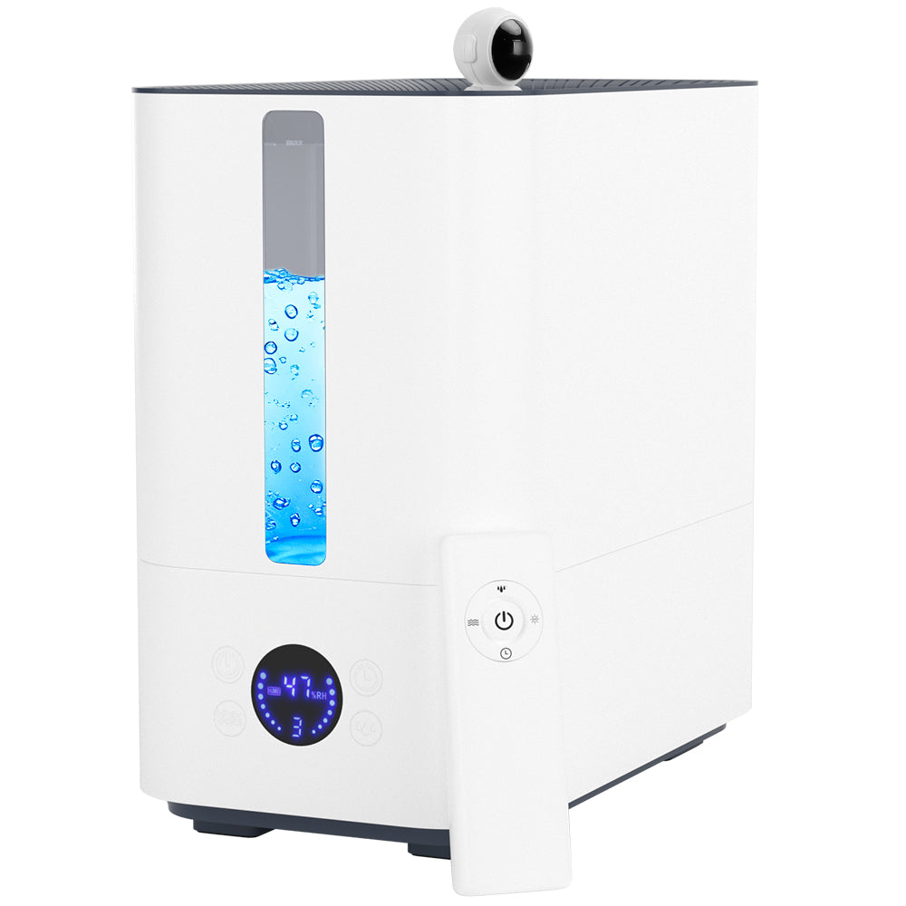 Top-Fill Smart Humidifier - 9.8L Large Capacity, Ultra-Quiet 34dB & Auto Shut-Off