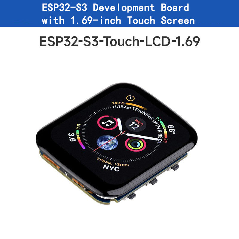 ESP32-S3 1.69inch Touch Screen Development Board 240MHz Processor 262K Color LCD