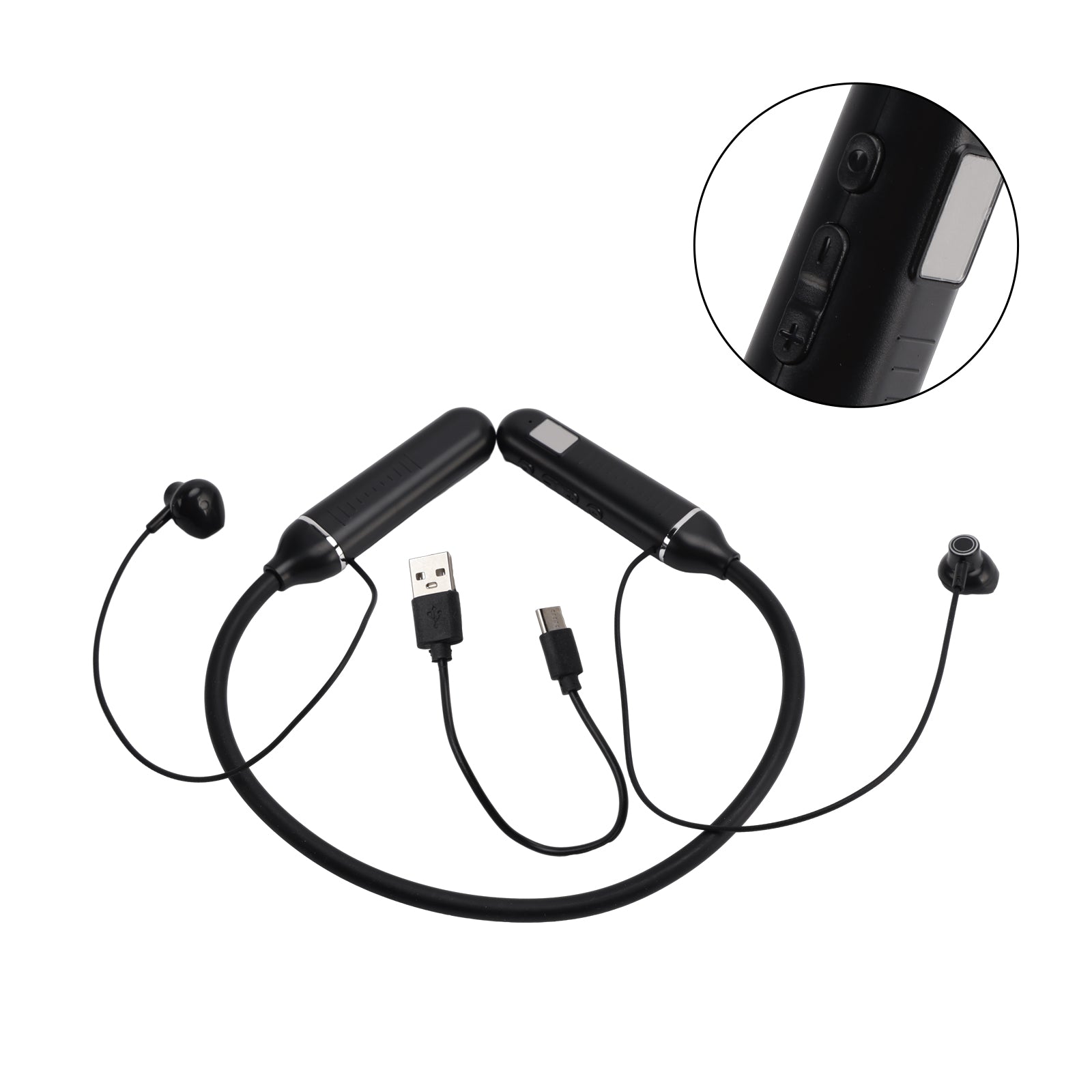 Bluetooth Headphones Wireless Neckband Bluetooth Headset for Phone Laptop PC TV