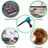 128VF 2 in 1 Cordless Leaf Dust Blower Vacuum Dust Cleaner Battery Charge