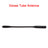 SMA-F Antenna Car Radio Long 330mm Antenna for TK-370 LT-6288 PX-666 VEV-3288S